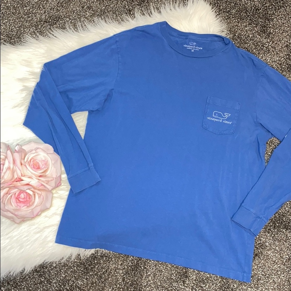 Vineyard Vines Long Sleeve Pocket Tee